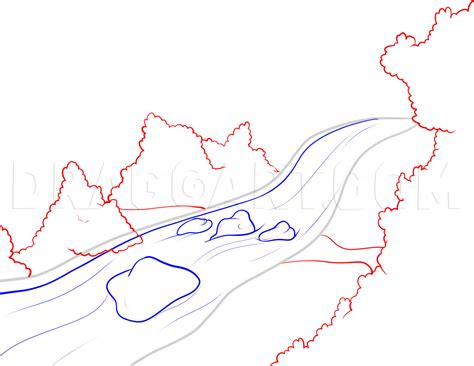 River Line Drawing に対する画像結果