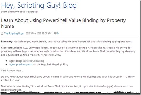 Microsoft Scripting Guy に対する画像結果