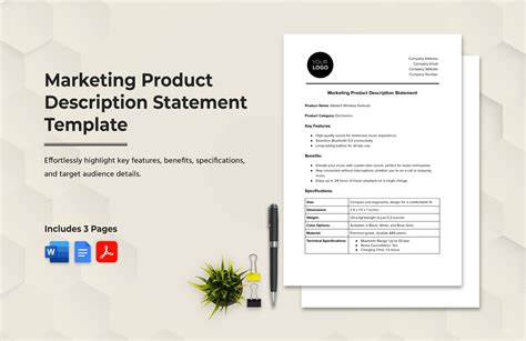 Toradh íomhá ar Problem Statement Template Word