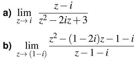 Toradh íomhá ar Problems On Limits of Complex Function
