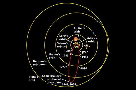 Image result for Haley Comet Orbit