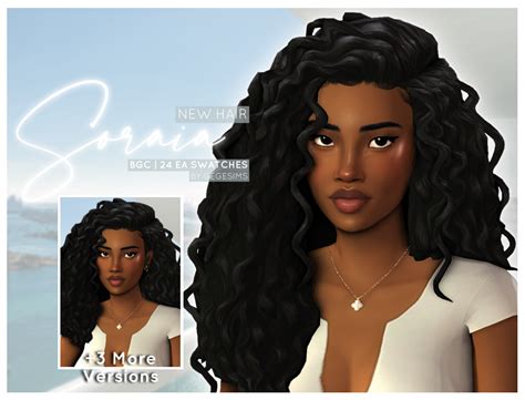 Image result for Custom Content Cute Hair Pinterest Sims 4