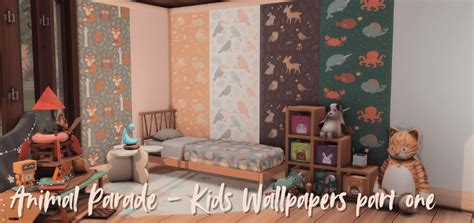 Toradh íomhá ar Sims 4 Wallpaper CC