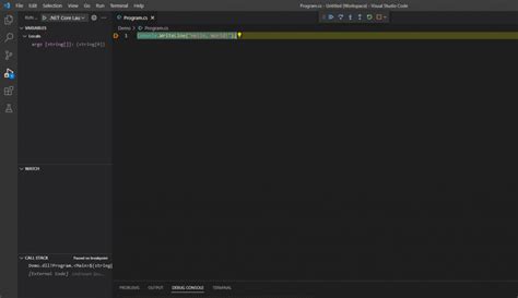 Image result for How to Run C# in Visual Studio Code
