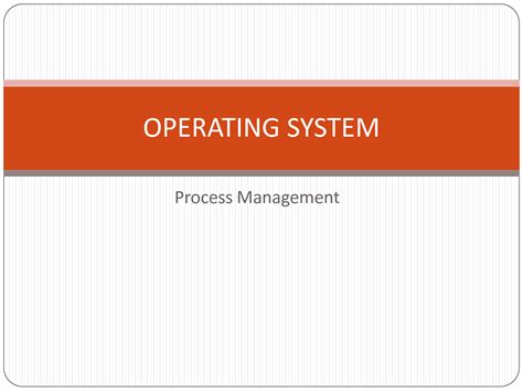 Image result for Process Management Operating System