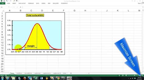 Test for Normal Distribution Excel に対する画像結果