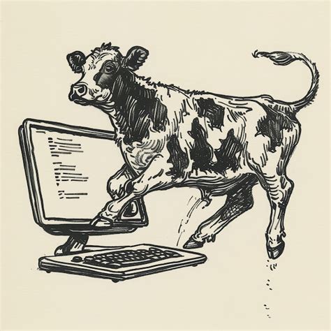 Image result for Computer Analysis Cow