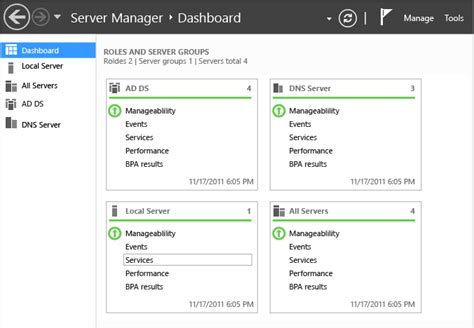 Afbeeldingsresultaten voor Active Directory Manager Windows Server