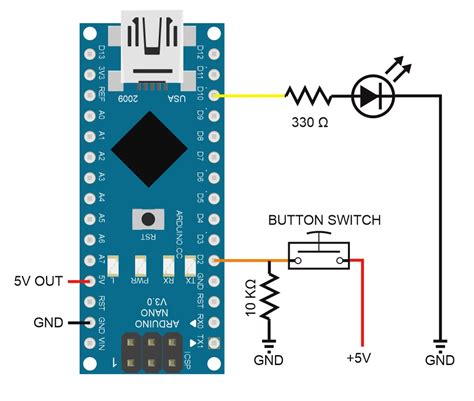 Image result for On and Off Button Arduino