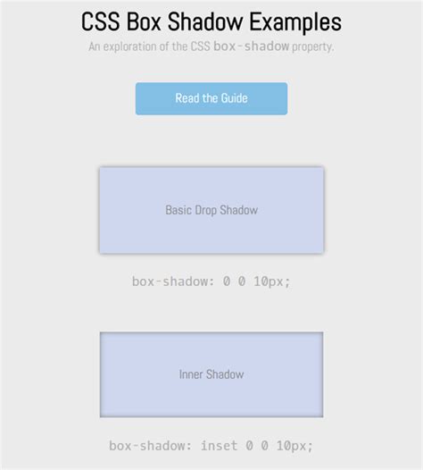 Image result for CSS Box-Shadow Property