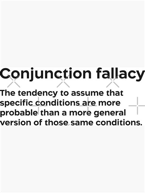 Image result for Conjunction Fallacy