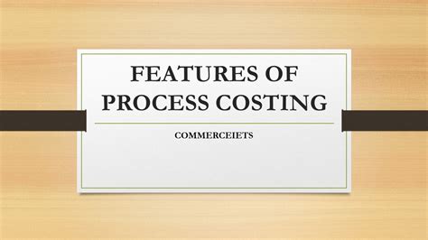Image result for Features of Process Costing