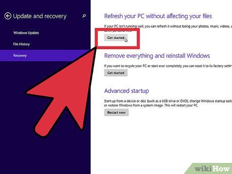 Toradh íomhá ar Refresh Windows 8.1