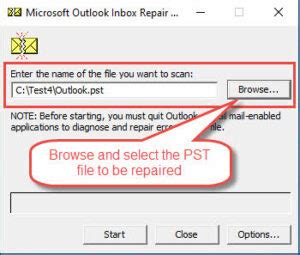 Image result for Scanpst Steps