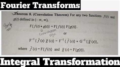 Image result for Convolution Theorem for Fourier Transform