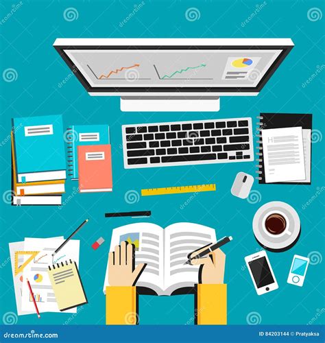 Toradh íomhá ar Do Homework On the Computer Drawing