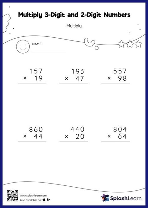 Toradh íomhá ar Multiply by 3 Multiplication Worksheets