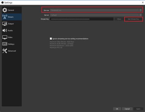 Image result for Facebook Live Stream with OBS