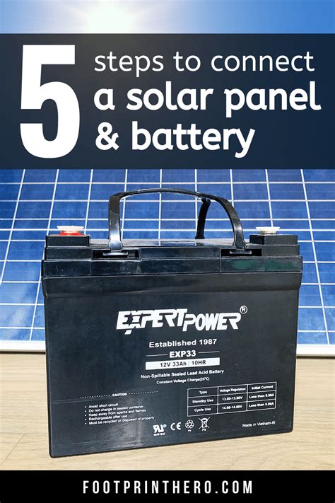 Image result for Solar Battery Connection