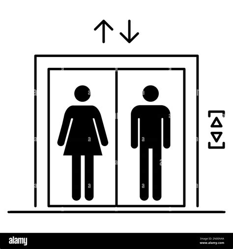 Image result for Stack Effect Elevator Symbol
