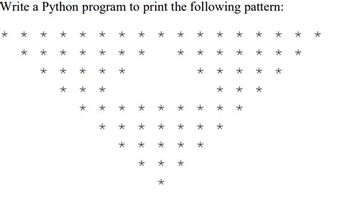 Image result for Patterns Print with Python