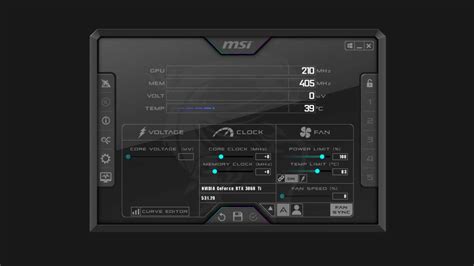 Image result for Msi Afterburner