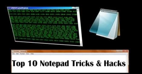 Image result for Notepad Tricks