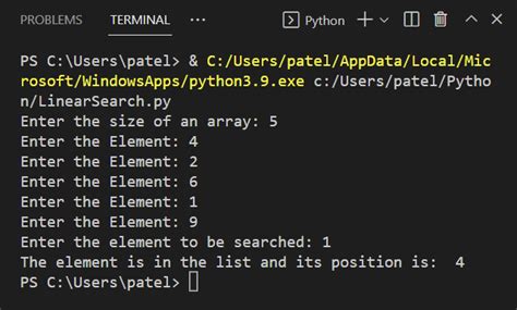 Image result for A Writen Linear Search in Python Basic