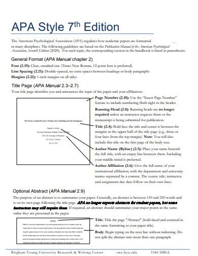 Image result for APA Style Introduction Paragraph