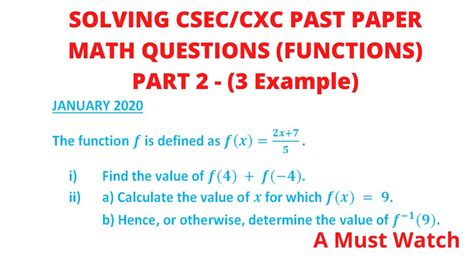 Image result for CSEC Math's Algebra Question 2