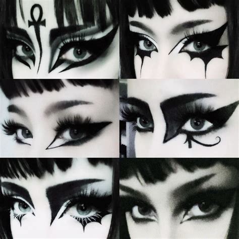 Image result for Gothic Eye Makeup