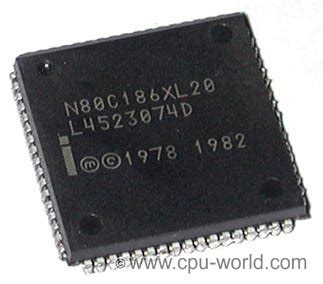 Image result for 80186 Microprocessor