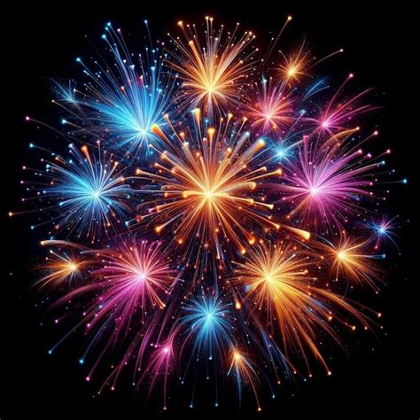 Image result for Colorful Fireworks