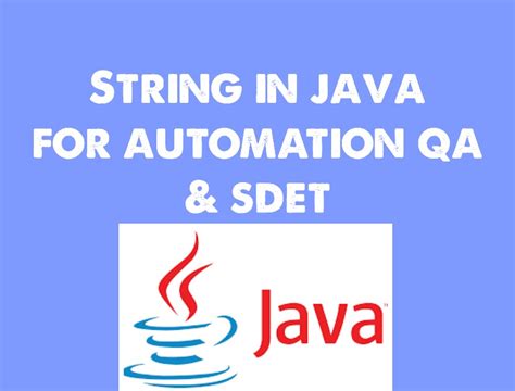 Image result for Sdet Strings Method Java Programming