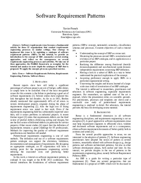 Afbeeldingsresultaten voor Patterns for Requirement Modeling in Software Engineering