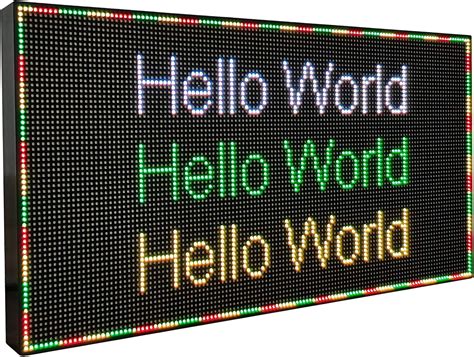 Image result for LED Display Word Vertical