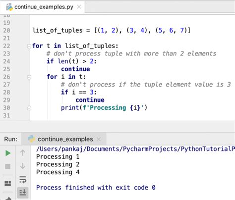 Continue Statement in Python に対する画像結果