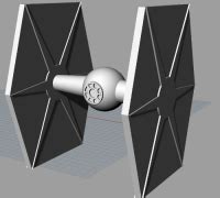 Image result for Foldable TIE Fighter STL Free