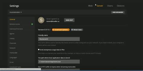 Image result for How to Manually Update Plex