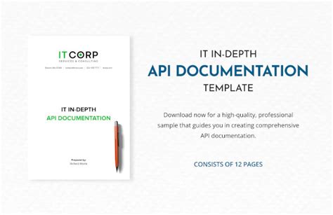 Image result for API Technical Document Template