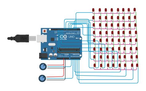Image result for LED Matrix Tinkercad