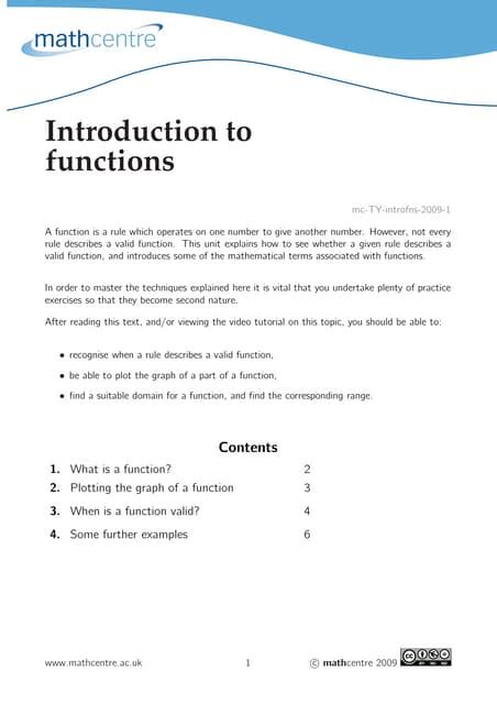 Afbeeldingsresultaten voor Chapter 1 Introduction to Functions