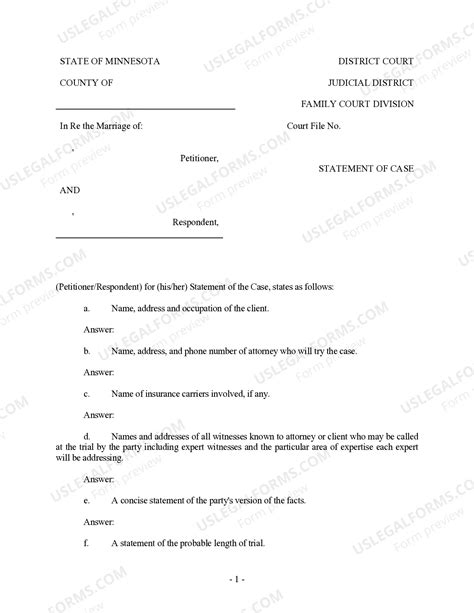 Image result for Declaration of Attorney Form for MN Courts