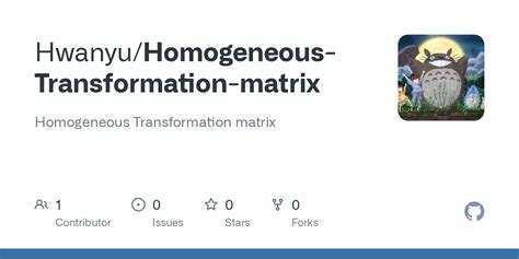 Image result for Homogeneous Transformation Matrix