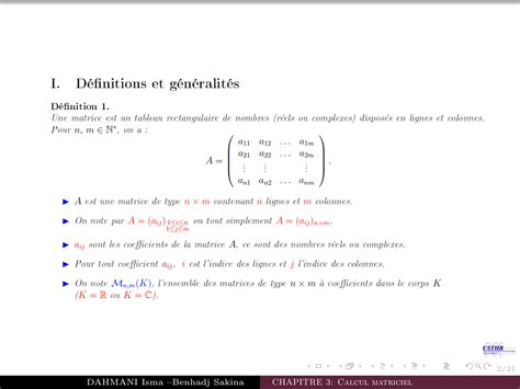 Toradh íomhá ar Calcul Matriciel Java