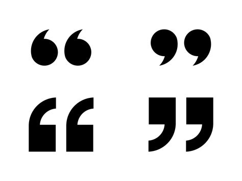 Image result for Quote. Symbol