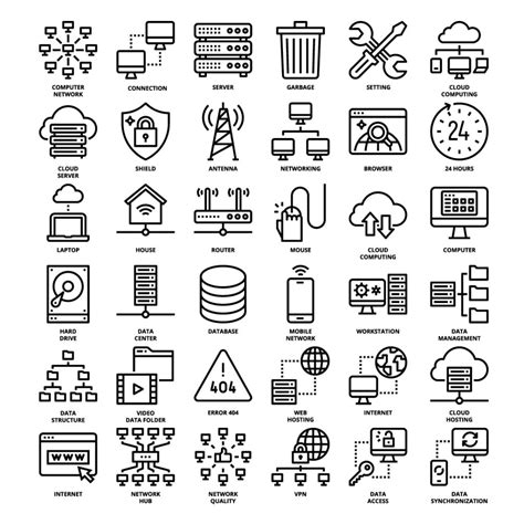 Toradh íomhá ar Computer Vision Network Model Icon