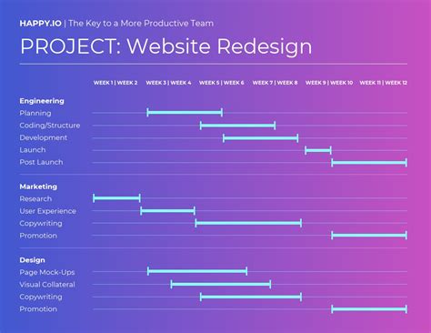 Image result for Project Plan Gantt Chart Example
