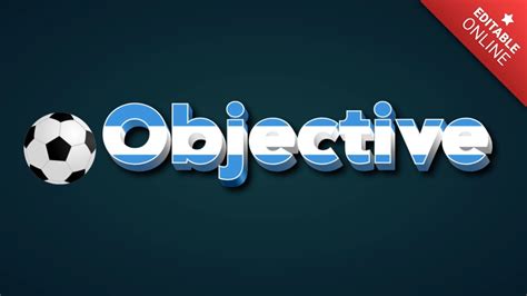 Image result for Objective Text Vector