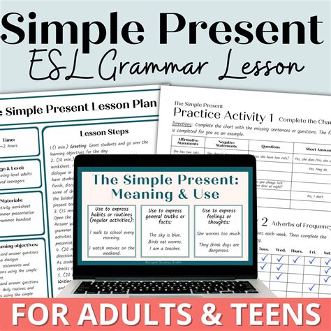 Image result for Simple Present Lesson